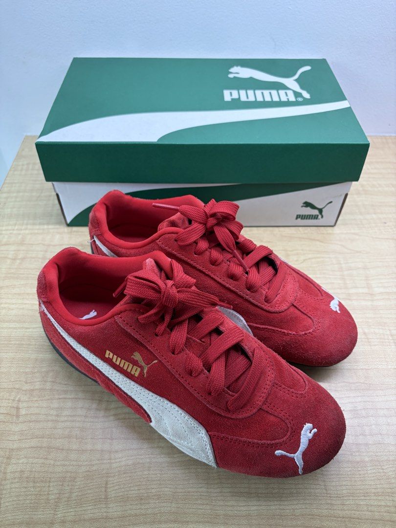 Red PUMA OG Speedcat Sneakers Size 36 (Category: Sneakers) located in Manila. Submitted by polipocket (Listing ID 1448294355, Image 1). Description: Purchased from Foot Locker Glorietta Store RFS: one size too big for my feet Size Eur 36 Women’s Lightly used Ships from Muntinlupa City .