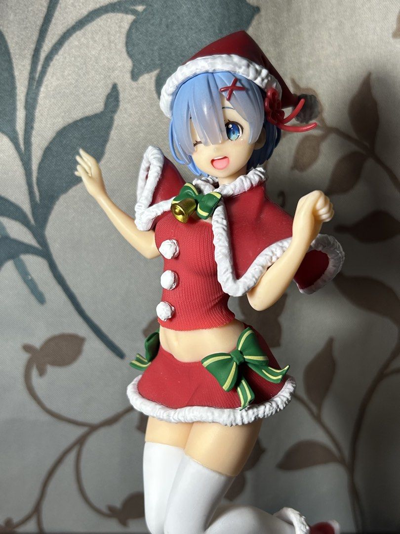 Rem Figure Re zero | Anime figure (Category: Figurines & Statues) located in Quezon City. Submitted by juliandominic (Listing ID 1448418415, Image 2). Description: - no box - loc qc - originally bought for ₱ 1,250 - perfect for Christmas decorations Re:zero rem figure .