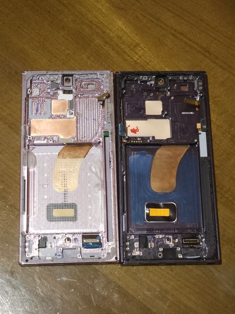 RUSH - S23 Ultra Frame with LCD - Untested (Category: Samsung) located in La Trinidad. Submitted by .crimson. (Listing ID 1448381771, Image 2). Description: Selling as is where is, what you see is what you get Both are currently untested as they were given to me by a friend after they found it in their drawer a few months ago Bundle only since I need to get rid of them to make space La Trinidad or Baguio for meetup if I have time LBC or Lalamove 