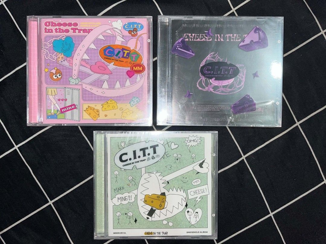 [SEALED] Mamamoo Moonbyul CITT album (Category: CDs & DVDs) located in Manila. Submitted by tatsuran (Listing ID 1448399039, Image 1). Description: 🗯 CITT sealed album ⤷ price: 950 set ⤷ not selling separately ⤷ x sensitive buyer please send a message if you're interested ૮ ˶ᵔ ᵕ ᵔ˶ ა you may also reach me on twitter: @Carrotland97 or ig: carrotland__.