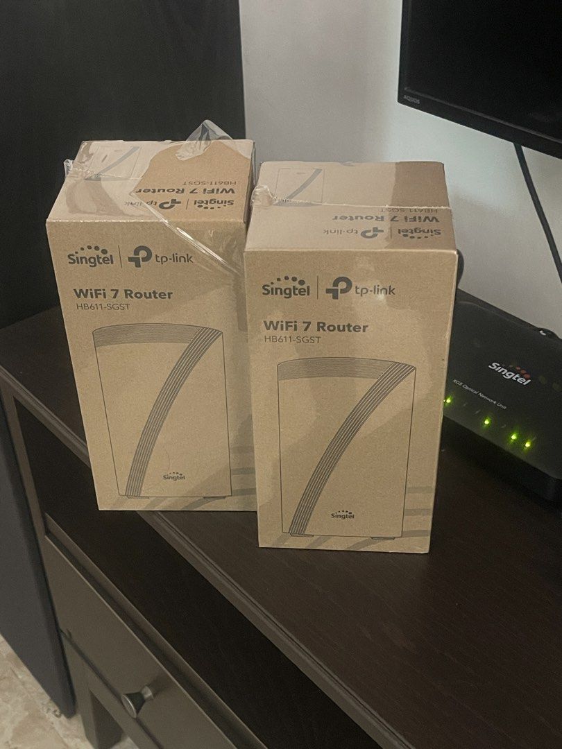 Singtel TP-Link WiFi 7 Router HB611-SGST (2 units)