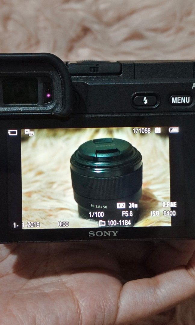 Sony a6400 (Category: Cameras) located in Manila. Submitted by hailee_s29 (Listing ID 1448466569, Image 3). Description: Sony Alpha a6400 – Compact mirrorless camera with a 24.2MP APS-C sensor, fast autofocus, 4K video recording, and a flip-up screen for vlogging and selfies. Perfect for photography, travel, and content creation. Lightweight, reliable, and easy to use. wifi ready 5months old with extra lens see photos.