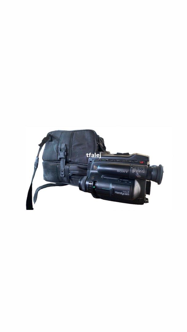 Sony Handycam Video8 (Category: Video Cameras) located in Meycauayan. Submitted by th4nialej (Listing ID 1448371601, Image 1). Description: Sony Video8 Handycam (8x Zoom) Php 3,000 - still negotiable • Includes original carrying bag • with adapter & charger • Cosmetic condition is good with normal signs of use and storage. • Untested – no Video8 tape available to fully test recording/playback. • Selling AS IS. Not for sensitive buyers mop: gcash 