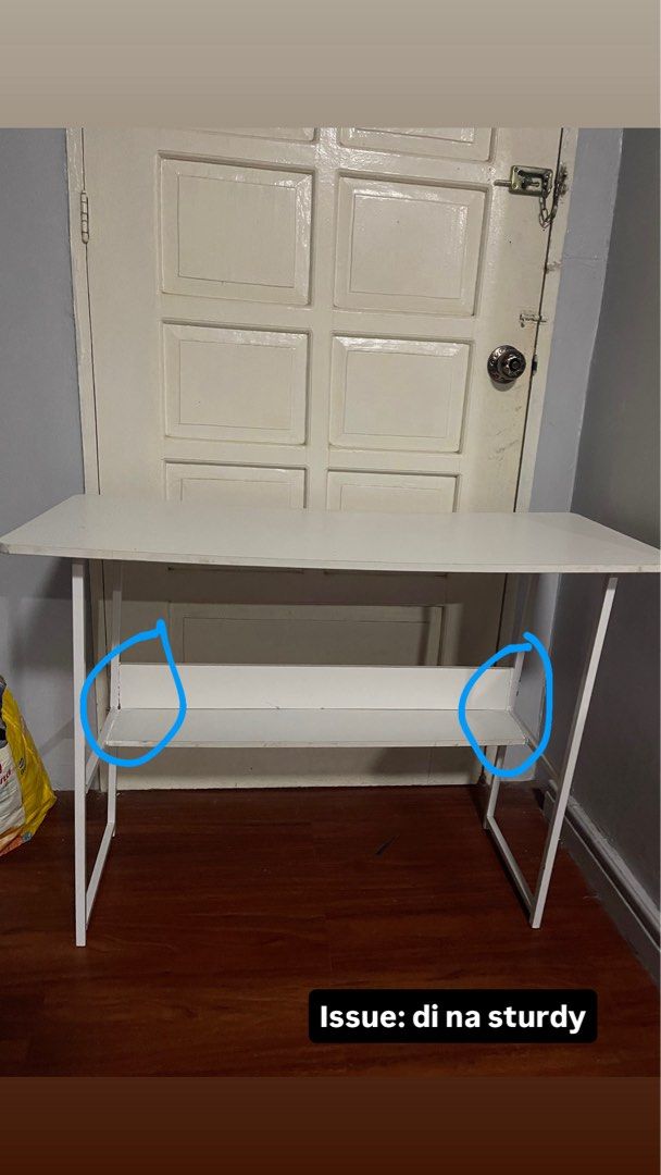 TABLE/STUDY TABLE (Category: Tables & Sets) located in Manila. Submitted by declutterwithchoco26 (Listing ID 1448320541, Image 2). Description: .