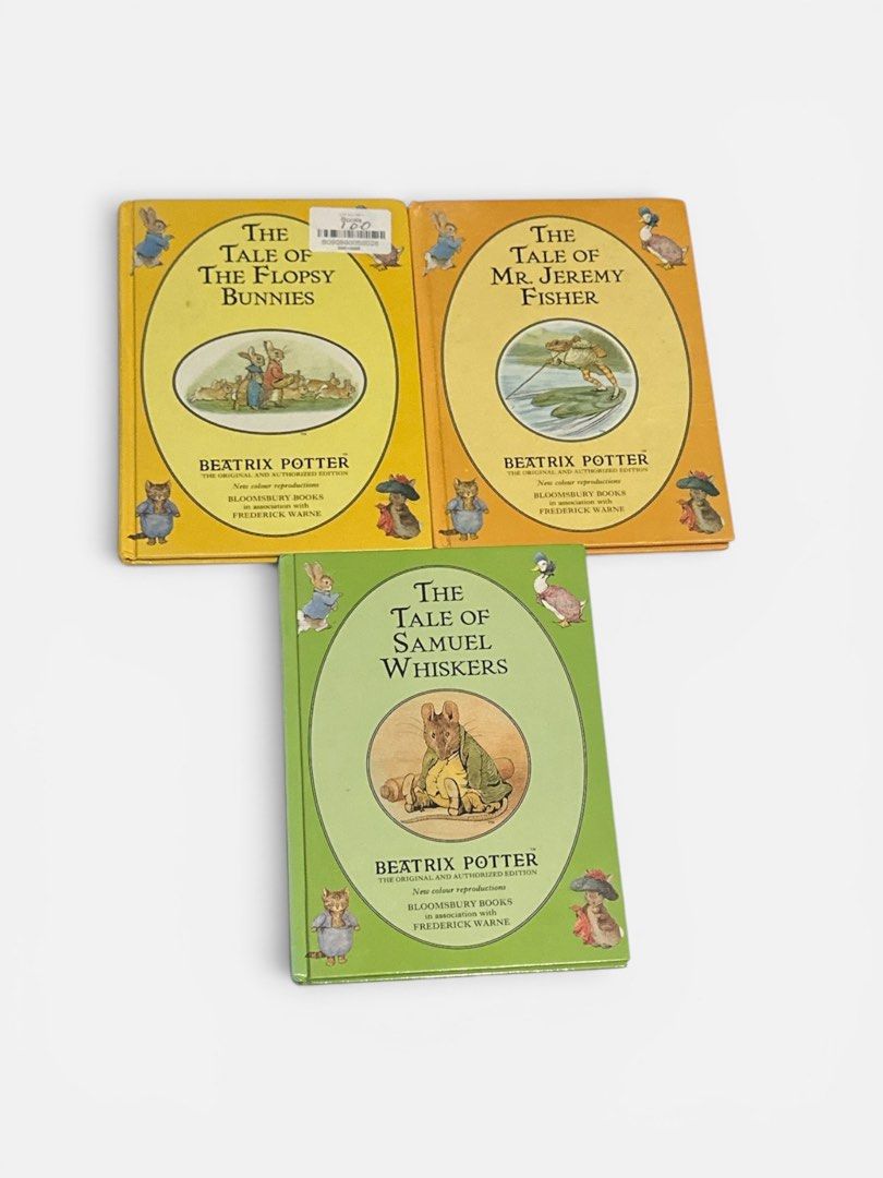 Take all Beatrix Potter Collection - Various Tales (Category: Children's Books) located in Quezon City. Submitted by ghessie (Listing ID 1448371470, Image 2). Description: These are preloved board books and have been previously enjoyed. Expect normal signs of use that may include: ✔️ Light to moderate cover wear ✔️ Corner dents or edge wear ✔️ Minor scratches, creases, or scuffs ✔️ Small stains, discoloration, Please manage expectations as these 