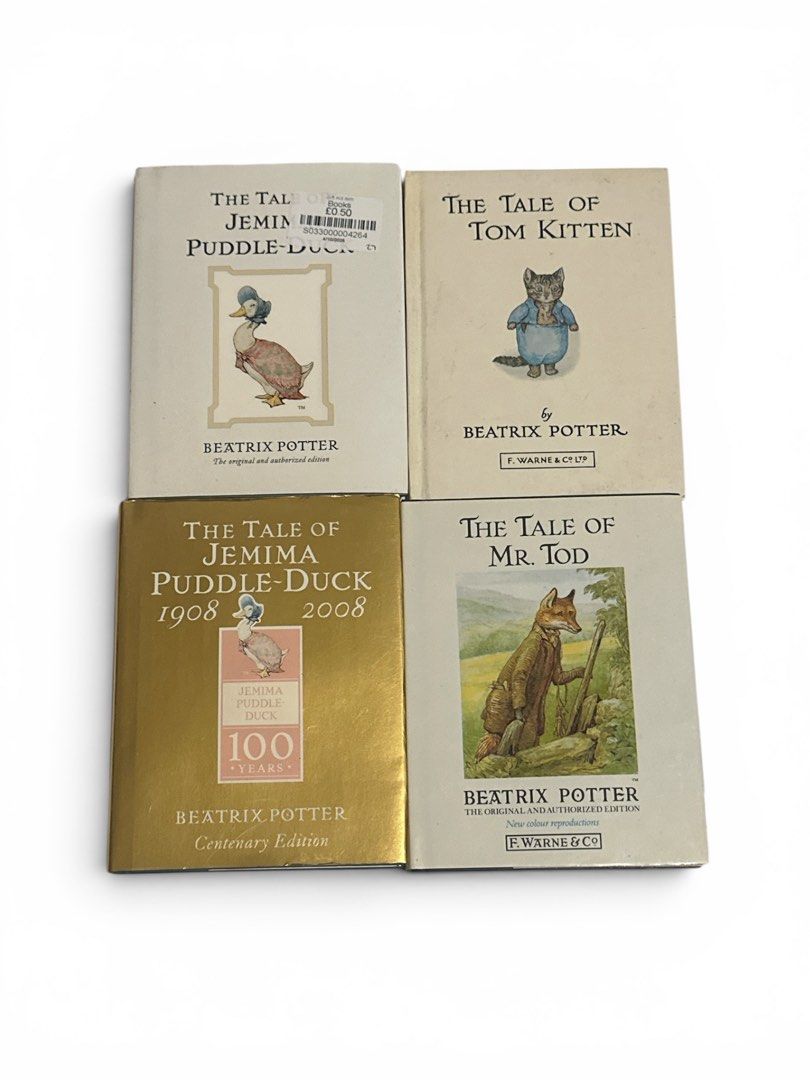 Take all Beatrix Potter Collection - Various Tales (Category: Children's Books) located in Quezon City. Submitted by ghessie (Listing ID 1448371470, Image 1). Description: These are preloved board books and have been previously enjoyed. Expect normal signs of use that may include: ✔️ Light to moderate cover wear ✔️ Corner dents or edge wear ✔️ Minor scratches, creases, or scuffs ✔️ Small stains, discoloration, Please manage expectations as these 