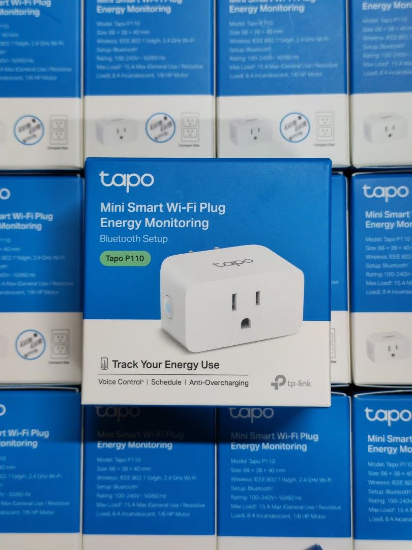 TAPO P110 SMART PLUG (Category: Electrical, Adaptors & Sockets) located in Taguig. Submitted by rm.itech051523 (Listing ID 1448482549, Image 3). Description: Brandnew and sealed with 7days store replacement & 12 months Service warranty AVAILABLE FOR PICKUP and DELIVERY VIA LALAMOVE/GRAB/ANGKAS/MOVEIT MODE OF PAYMENT ☑️ COD ☑️ COP ☑️GCASH ☑️ MAYA ☑️ BANK TRANSFER ☑️ CREDIT CARD ☑️ DEBIT CARD STORE LOCATION: CENTRAL SIGNAL VILLAGE TAGUIG ..
