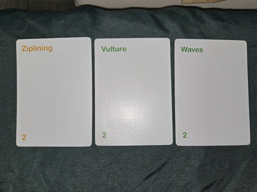 That Sound Game Board Card Game (Category: Board Games & Puzzles) located in Quezon City. Submitted by chielp (Listing ID 1448421969, Image 2). Description: P1500 That Sound Game only issue is the second pic, nabasa konti pero all in all very good condition. twice lang nagamit can do meetup ust if deliver, buyer shoulders fee and books it.