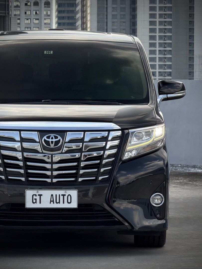 Toyota Alphard 3.5 G (A) (Category: Used Cars) located in Pasig City. Submitted by gtautoph (Listing ID 1448330558, Image 1). Description: ⬛️🟥🟨 FOR SALE 🟨🟥⬛️ 2018 Toyota Alphard 7-Seater 3.5-liter V6 8-speed Automatic 48k Kilometers ONLY Leather Interior Dual Sunroof Power-Adjustable Captain Seats Ottoman Leg Rests Dual Power Sliding Doors Power Liftgate Plate # Ending: 0 📩 DM for further assistance 📍 Location: Ortigas, Pasig ☎️ 0917-818-80