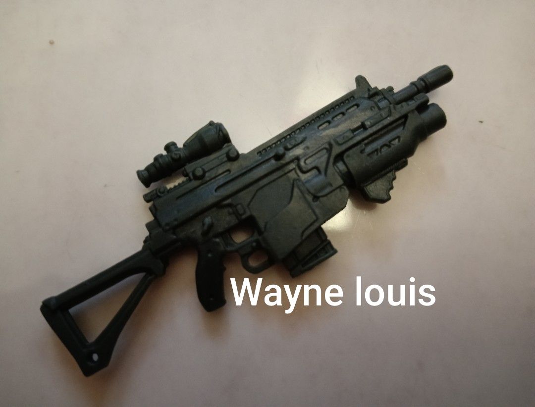 Toys accessories weapon machinegun fit 6 7'inch action figure used custom marvel legends GI joe Neca shf mcfarlane minifigures soldiers combat marine (Category: Toys & Games) located in Georgetown. Submitted by artswork4u (Listing ID 1448325435, Image 1). Description: Custom used toys accessories fit 6 7'inch action figure, cod Penang island karpal Singh drive area.thx.