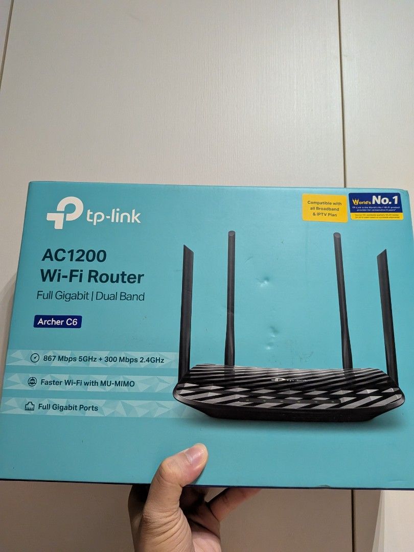 TP-Link Archer C6 AC1200 Wi-Fi Router504053799836733442