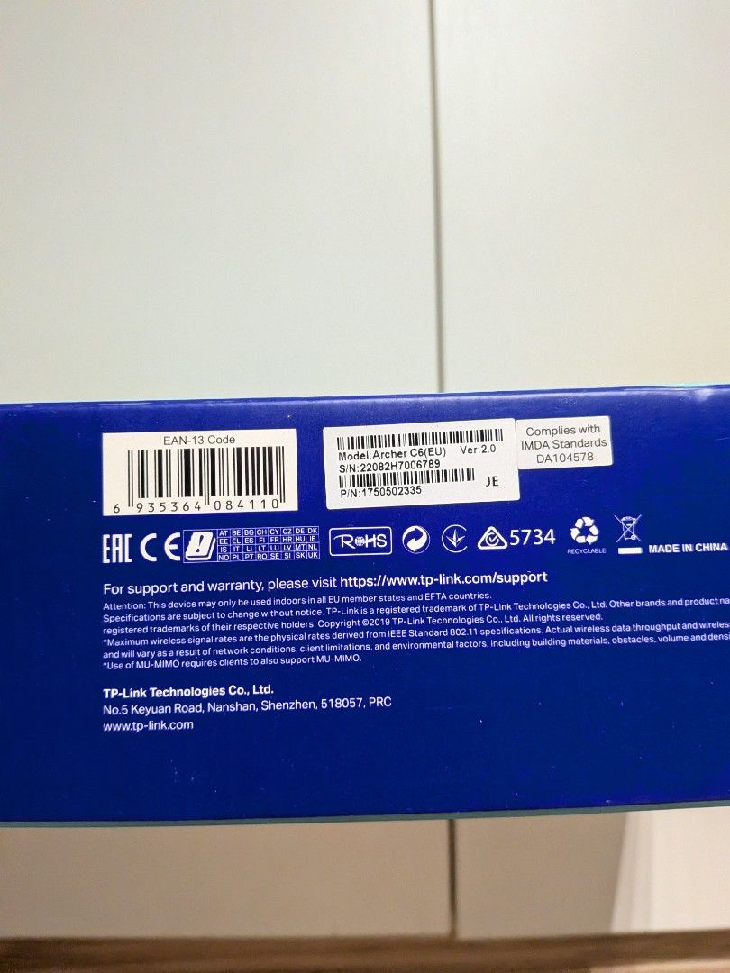 TP-Link Archer C6 AC1200 Wi-Fi Router504053799836733447