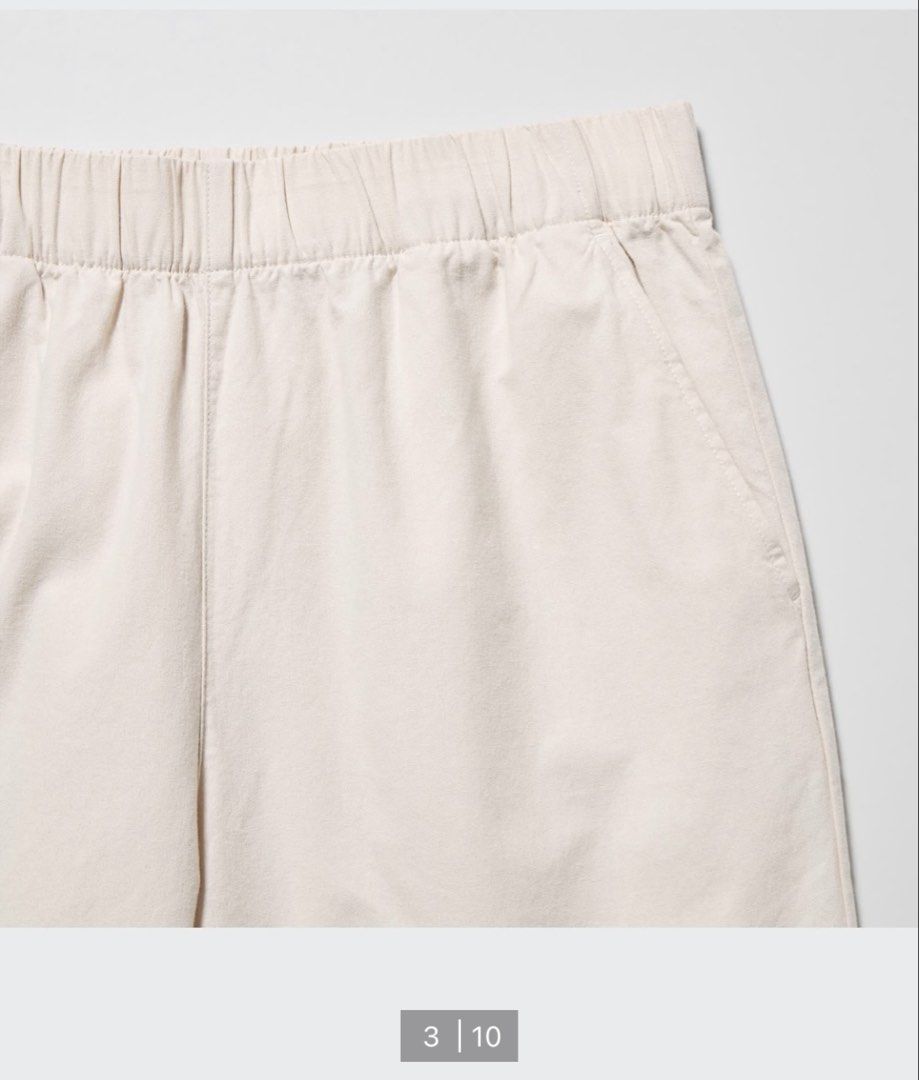 Uniqlo Cotton Relaxed Ankle Pants (Category: Other Bottoms) located in Pasig City. Submitted by chichikading (Listing ID 1448360123, Image 2). Description: .