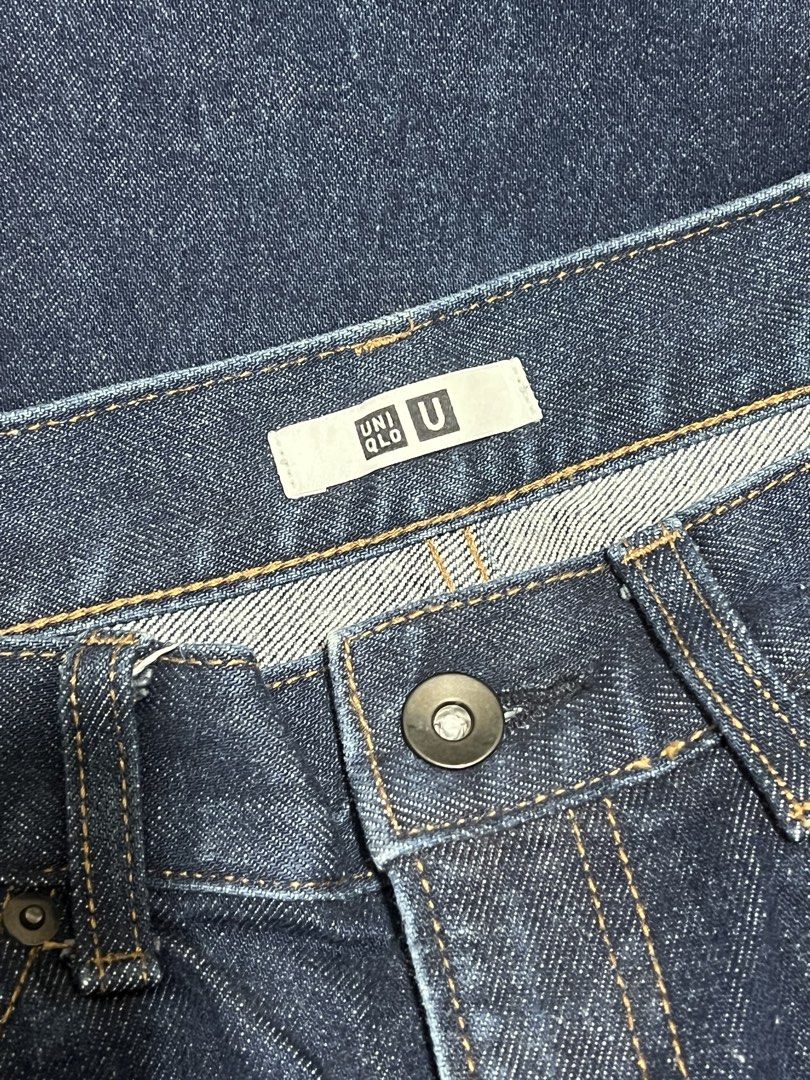 Uniqlo Denim Jeans (Category: Jeans) located in Quezon City. Submitted by ccloset.cleanup (Listing ID 1448340815, Image 3). Description: 98% Cotton 2% Spandex 63.5cm Waist 35cm Length 95cm 100% AUTHENTIC 💛 ❌ I WILL NOT REPLY TO LOW BALLERS 📣NO WHEN WORN PHOTOS, since flat-lay measurements are provided 🛵Mode of Delivery: Only Lalamove, Grab, or Angkas *Booking & Shipping fees, booked and shouldered by the Buyer* 💰Mode of Payment: GCash or Bank