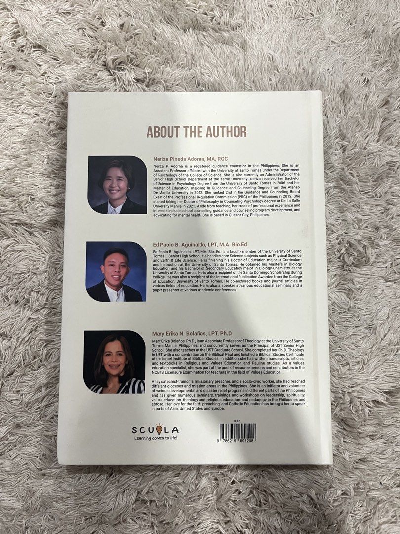 UST SHS Homeroom Book (Category: Textbooks) located in Quezon City. Submitted by suyzai (Listing ID 1448450222, Image 2). Description: - used during g11 second term - no handwriting, good as new - mop: gcash, bpi - meetups around qc/manila, or delivery.