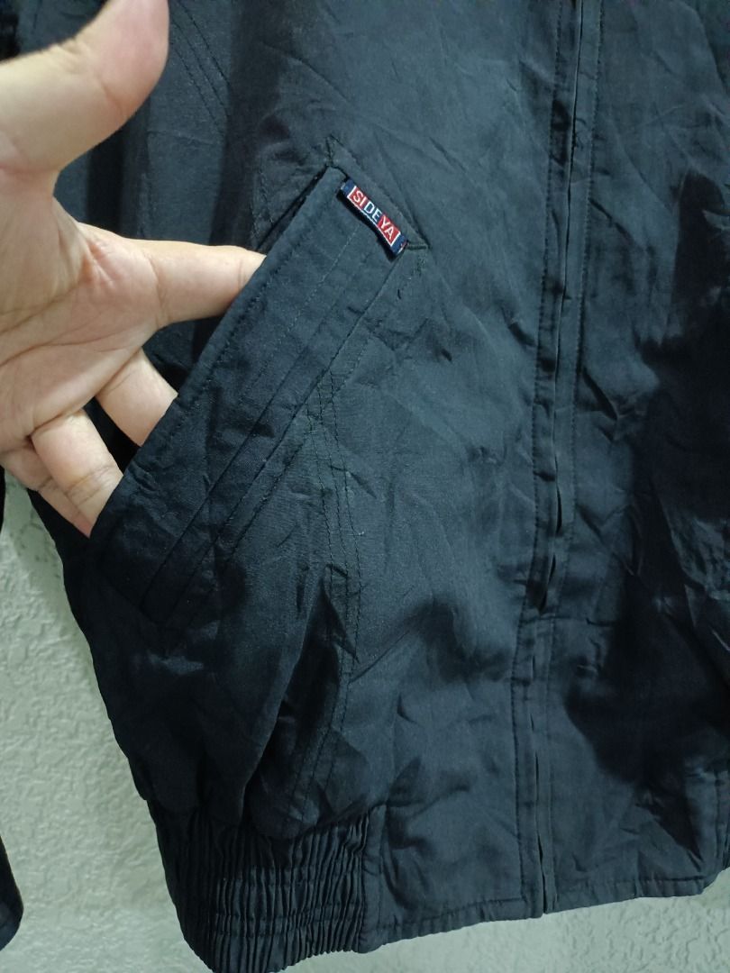 VINTAGE SIDEYA WORKWEAR STYLE HARRINGTON JACKET (Category: Coats, Jackets and Outerwear) located in Calamba. Submitted by roots.online (Listing ID 1448458888, Image 3). Description: Details: Fits XL to 2XL since it is boxy. Dimes: 25W x 26L Color: Navy Blue Condition: Excellent, no issue Please manage your expectation, item being sold is preloved and not brand new unless stated otherwise. Major and minor issues will be declared. Signs of usage an