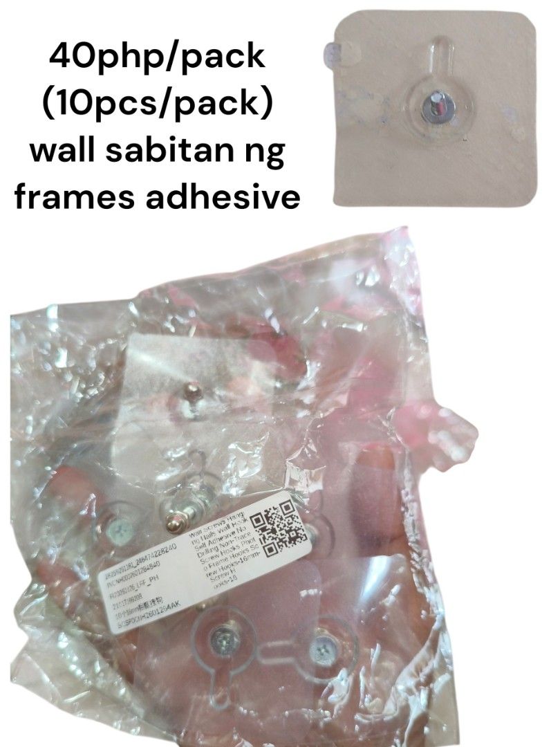 WALL ADHESIVE HOOKS (Category: Everything Else Others) located in Manila. Submitted by the.happy.haul.shop (Listing ID 1448355481, Image 1). Description: .