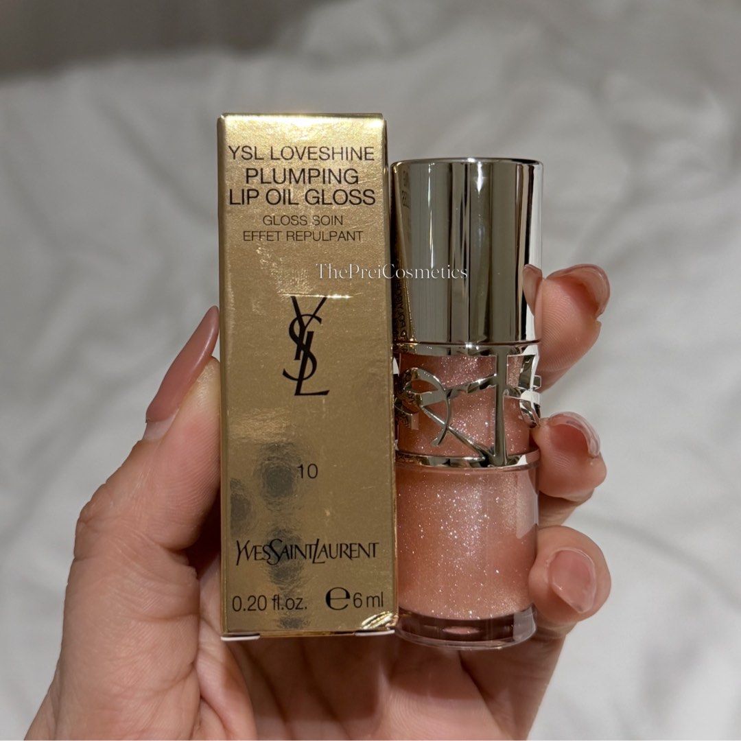 YSL Loveshine Plumping Lip Oil Gloss (Category: Makeup) located in Makati City. Submitted by preicosmetics (Listing ID 1448436413, Image 1). Description: SHADE 10.
