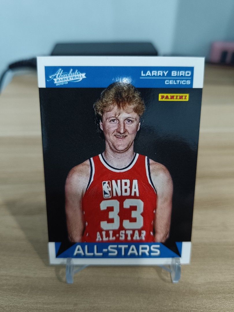 2012 Panini Absolute Panini All Stars Larry Bird (Category: Raw Singles) located in Manila. Submitted by calvin3teri (Listing ID 1448546335, Image 1). Description: 400 Grab/Lalamove only ( buyer will book and shoulder fee ) MOP: Gcash .