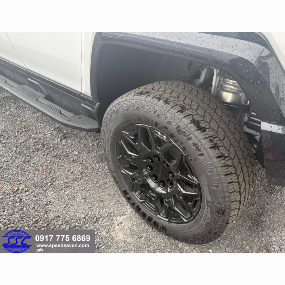 2027 GMC Hummer EV 3X SUV Auto (Category: New Cars) located in Quezon City. Submitted by speedseven (Listing ID 1448639432, Image 3). Description: Unit incoming, reserve now Correct Taxes & Duties Paid Unit Specifications: • 314 miles of electric range available • Horsepower: 830 hp • Torque: 11,500 lb-ft • Crabwalk™ & King Crab Mode • Extract Mode • Ultravision • Air Ride Adaptive Suspension • Infinity Roof with Sky Panels • Bose 14-speaker audi