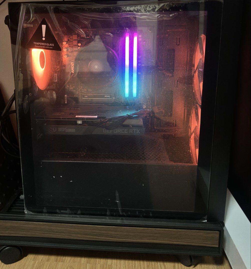 Aftershock Rapid Ryzen 5 5600 + RTX 3060 Twin Edge 12GB Gaming PC