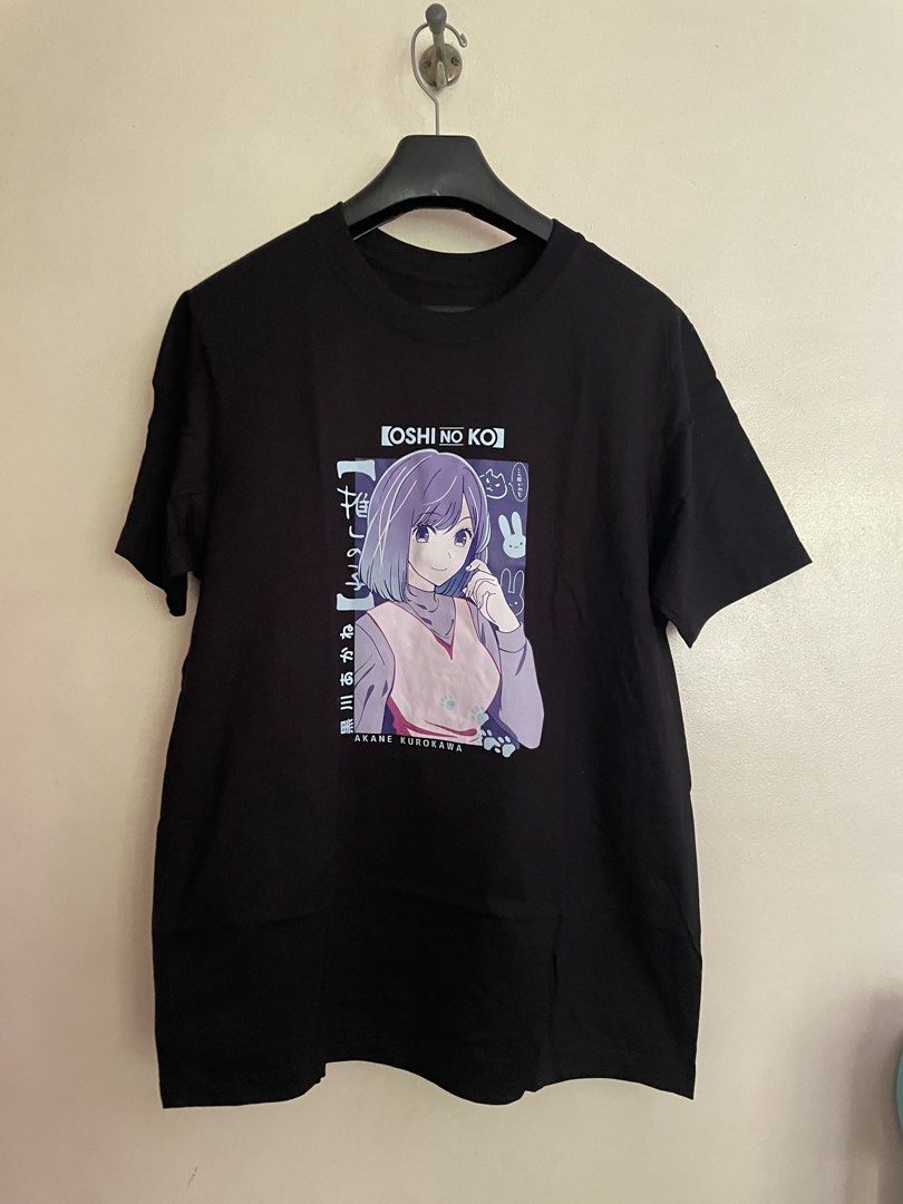 Akane Kurokawa T-Shirt (Category: Tshirts & Polo Shirts ) located in Pasig City. Submitted by pablostash24 (Listing ID 1448530304, Image 1). Description: Oshi no Ko Akane Kurokawa Graphic T-Shirt Dimensions: 22 x 29.5 Issues: none.