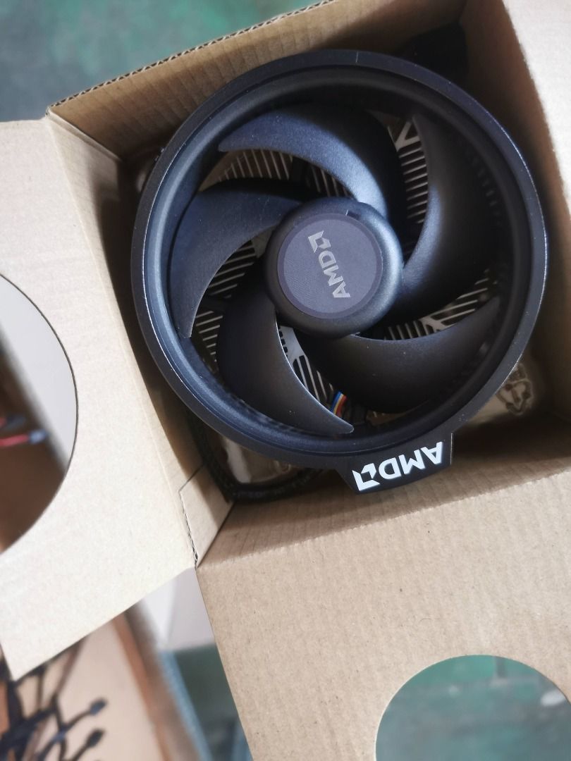 AM4 WRAITH STEALTH COOLING FAN (Category: Desktops) located in Mandaluyong City. Submitted by cjozinet (Listing ID 1448503293, Image 1). Description: 𝘽𝙍𝘼𝙉𝘿𝙉𝙀𝙒 AM4 WRAITH STEALTH COOLER FAN Motherboard Support: Compatible with AM4 motherboards CPU Support: Supports AMD AM4 CPUs up to 65W Heat Sink Material: Constructed with aluminum for efficient heat dissipation Thermal Paste: Pre-applied thermal paste for convenient installation Fan Size