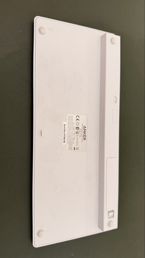 Anker Wireless Bluetooth Keyboard White504585780787957761