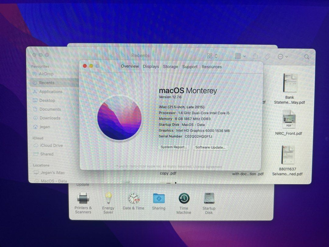 Apple iMac 21.5-inch (Late 2015) - 1TB SSD