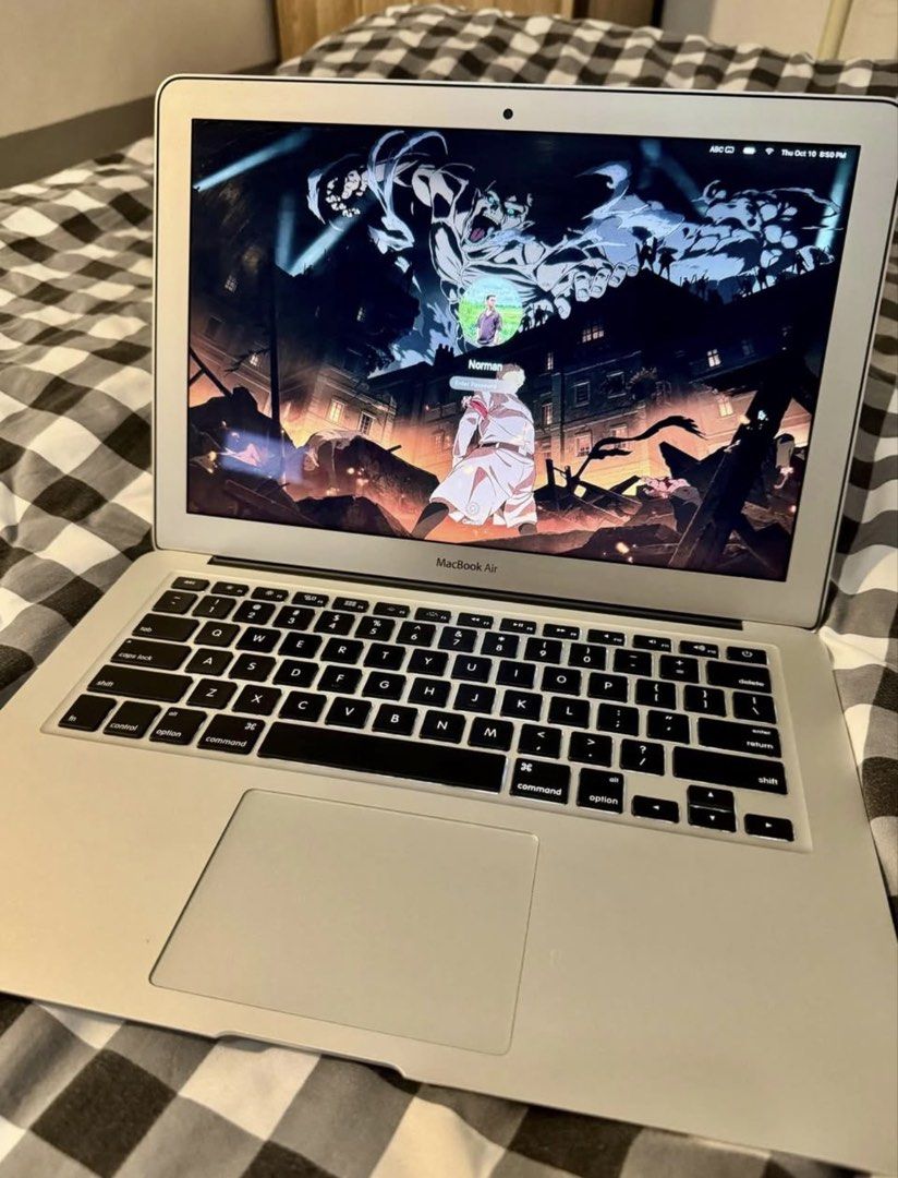 Apple MacBook Air 13-inch (2017) macOS Monterey (Category: Laptops & Notebooks) located in Taguig. Submitted by normanarchy (Listing ID 1448528310, Image 2). Description: - 2017 MacBook Air - 13-inch Display - macOS Monterey - Intel Core i5 Processor - 8GB RAM - 251GB Storage -Processor 1.8 GHz Dual-core Intel Core i5 -Memory 8 GB 1600 MHz DDR 3 -Startuo Disk Macintosh HD -Graphics Intel HD Graphics 6000 1536 MB -MacOS Monterey, version 12.7.6 -N
