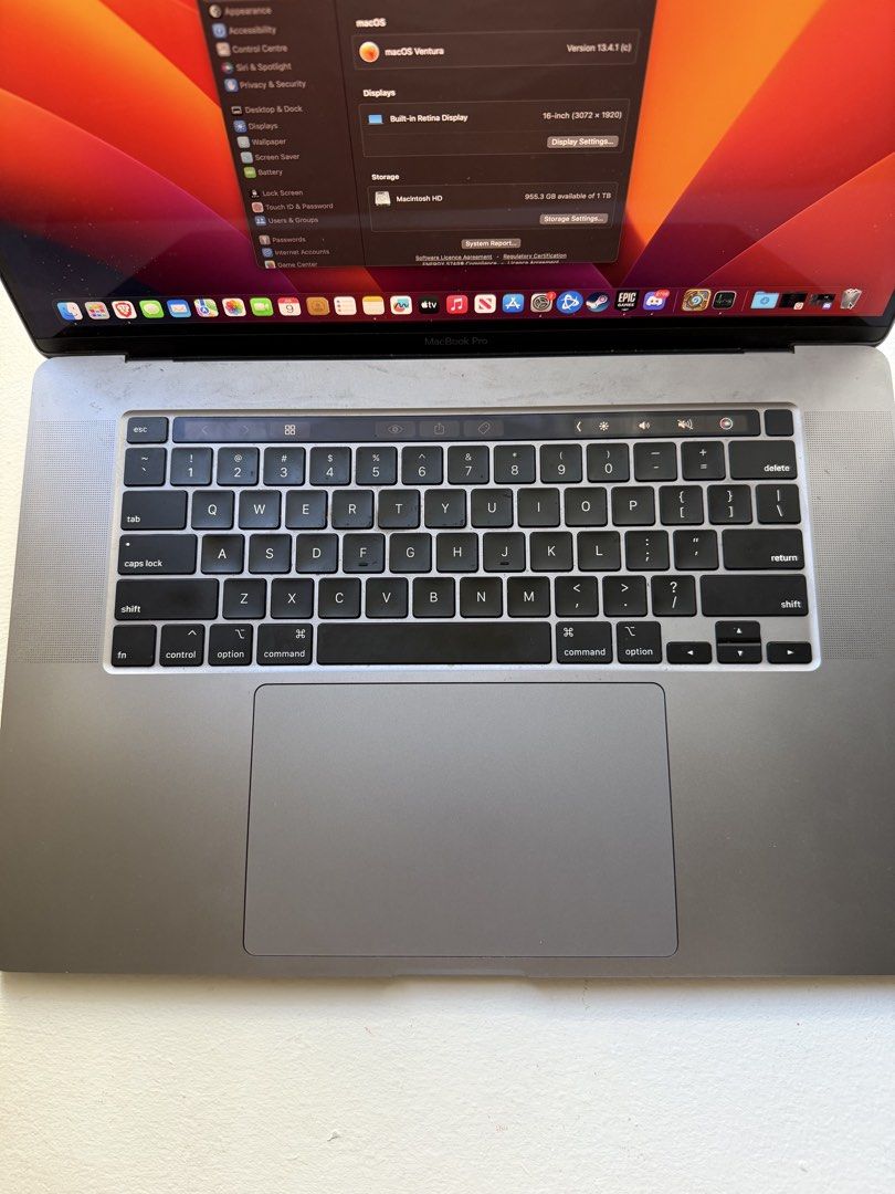 Apple MacBook Pro 16-inch 2019 Intel Core i9504408722564730881