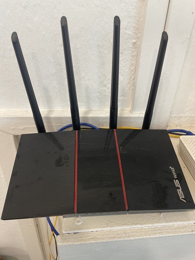 ASUS RT-AX55 Wireless AX1800 Dual Band WiFi 6 Router