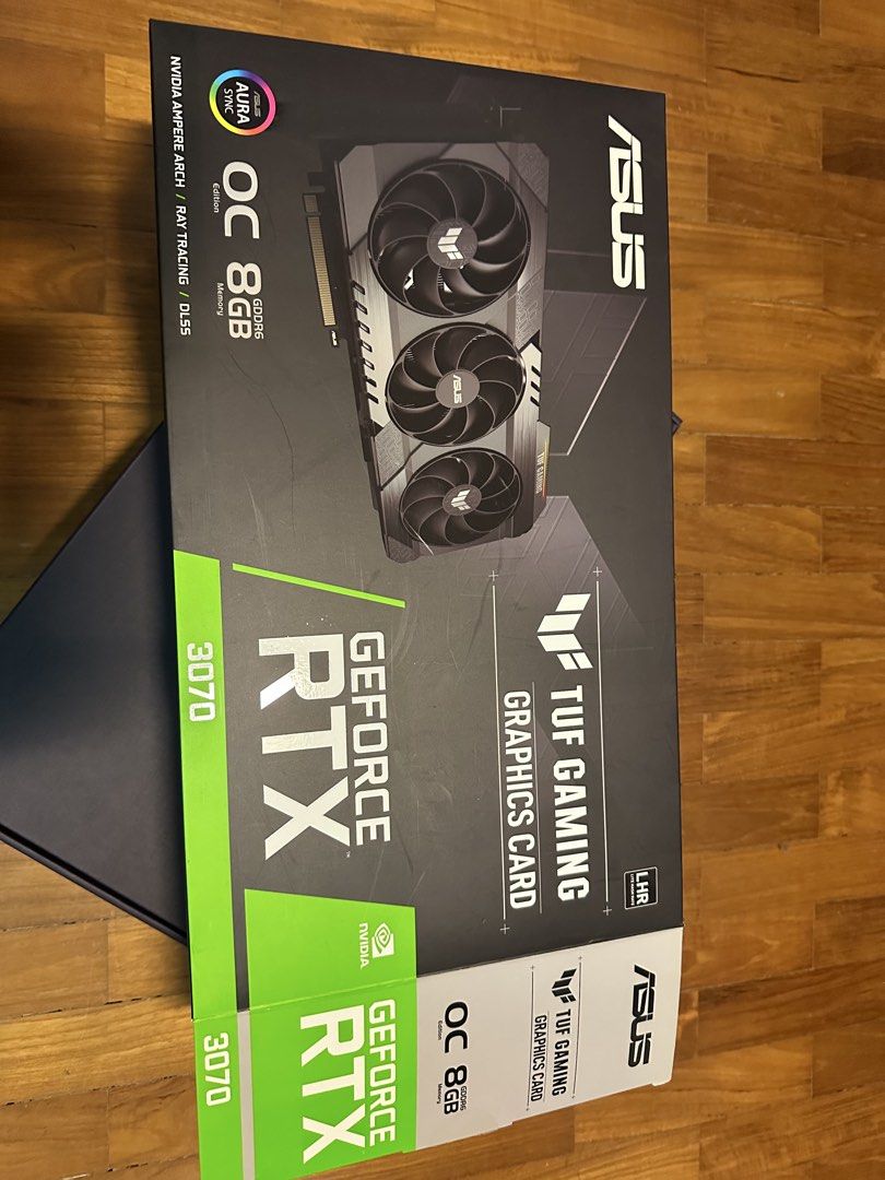 ASUS TUF Gaming GeForce RTX 3070 OC 8GB GDDR6 (Excellent condition)