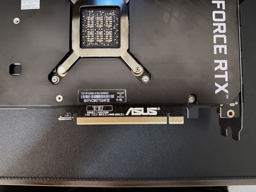 Asus TUF RTX 3080 10GB GPU504427026506721284