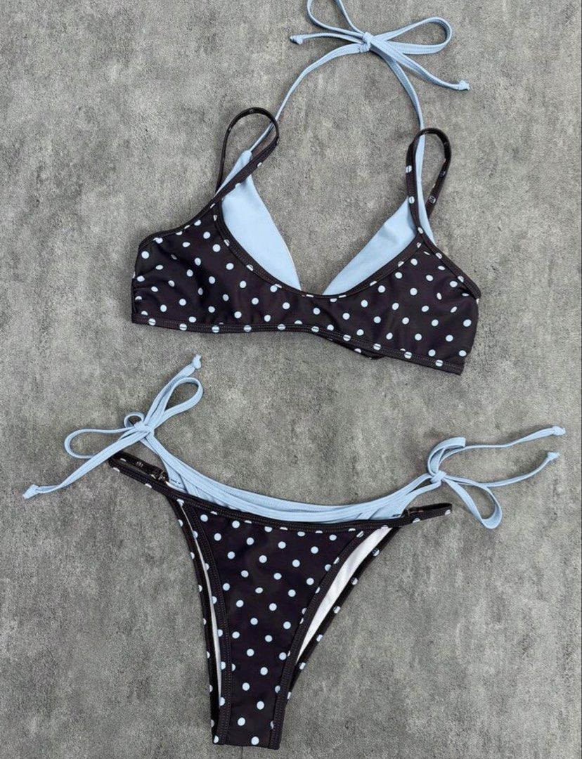 Bikini Set (Category: Bikinis & Swimsuits) located in Subang Jaya. Submitted by dhliaqilh (Listing ID 1448652364, Image 1). Description: - Assorted bikini sets - RM 25 for 1 // RM 20 each for 2 and above - Brand new with bottom sticker lining still intact - Can provide more pictures upon request of interested/available ones .