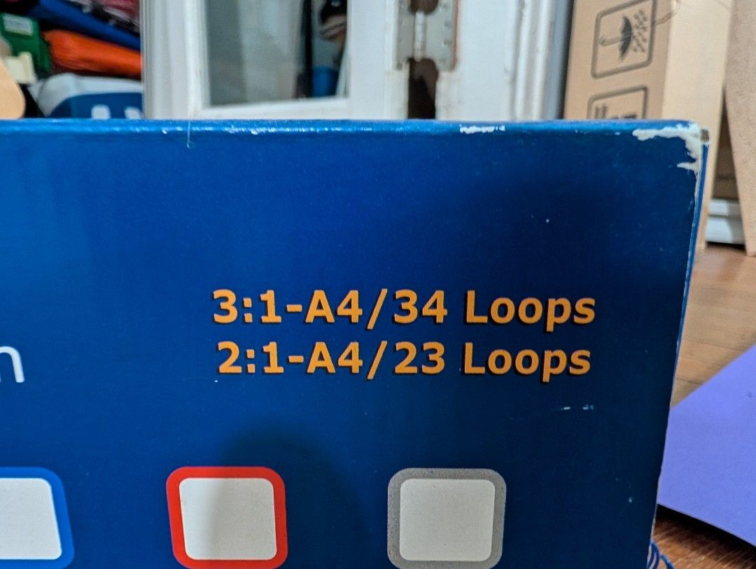 Binding wire wire binding ring (Category: Stationery & School Supplies) located in Singapore. Submitted by nippit (Listing ID 1448622549, Image 4). Description: whole box of unused wire binding A4 size can fit letter size free to collect at depot road.