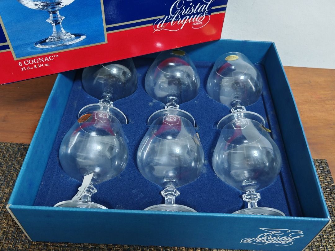 BNIB*** Cristal d’ Arques cognac glass 25 cl