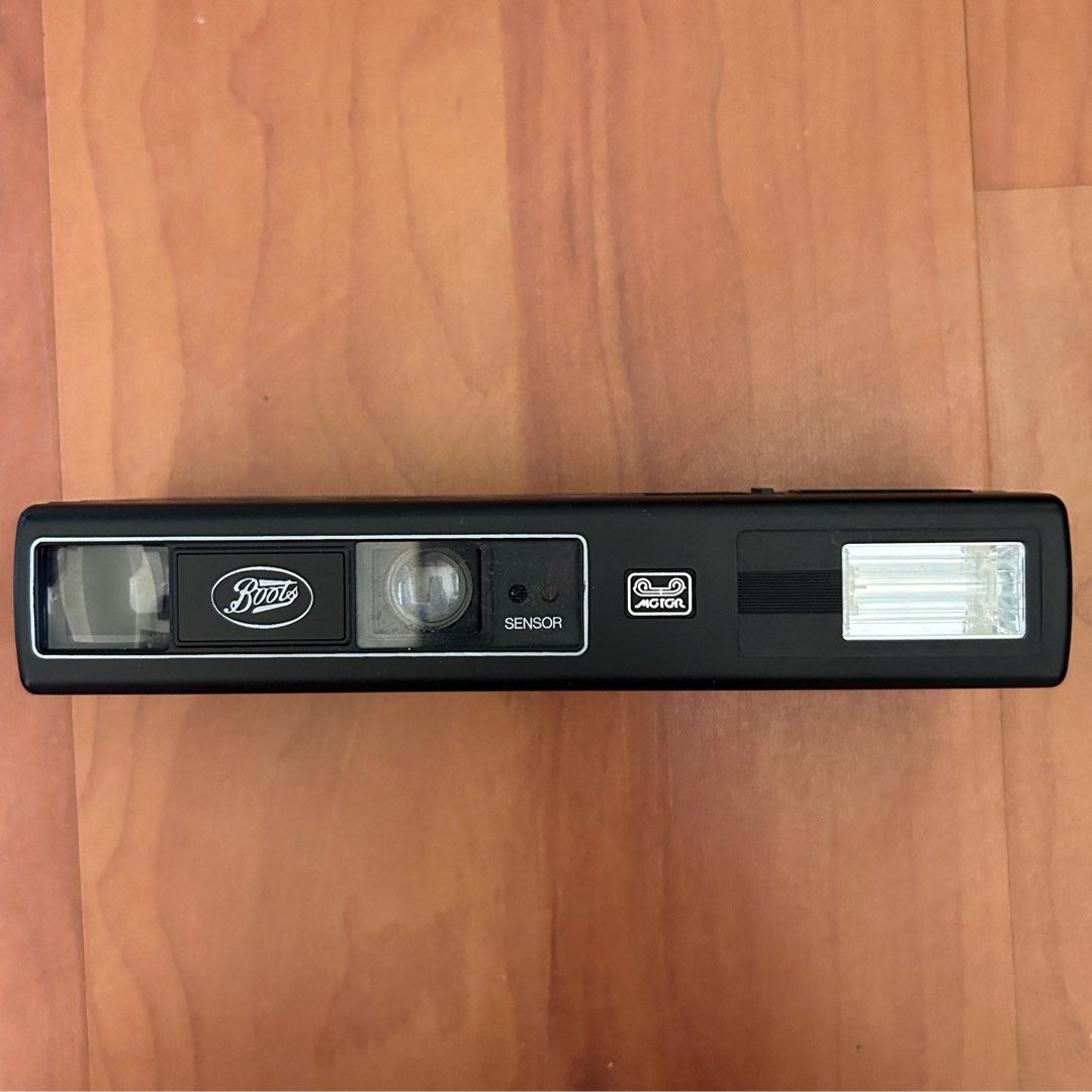 Boots 110 motor auto flash film camera (Category: Cameras) located in Las Pinas. Submitted by pl4y_it_4g4in (Listing ID 1448564778, Image 1). Description: Used Tested battery only Good working conditon Flash ok Film advance ok Buttons ok Lens ok View finder ok Pls check photos for cosmetic condition Unit only.
