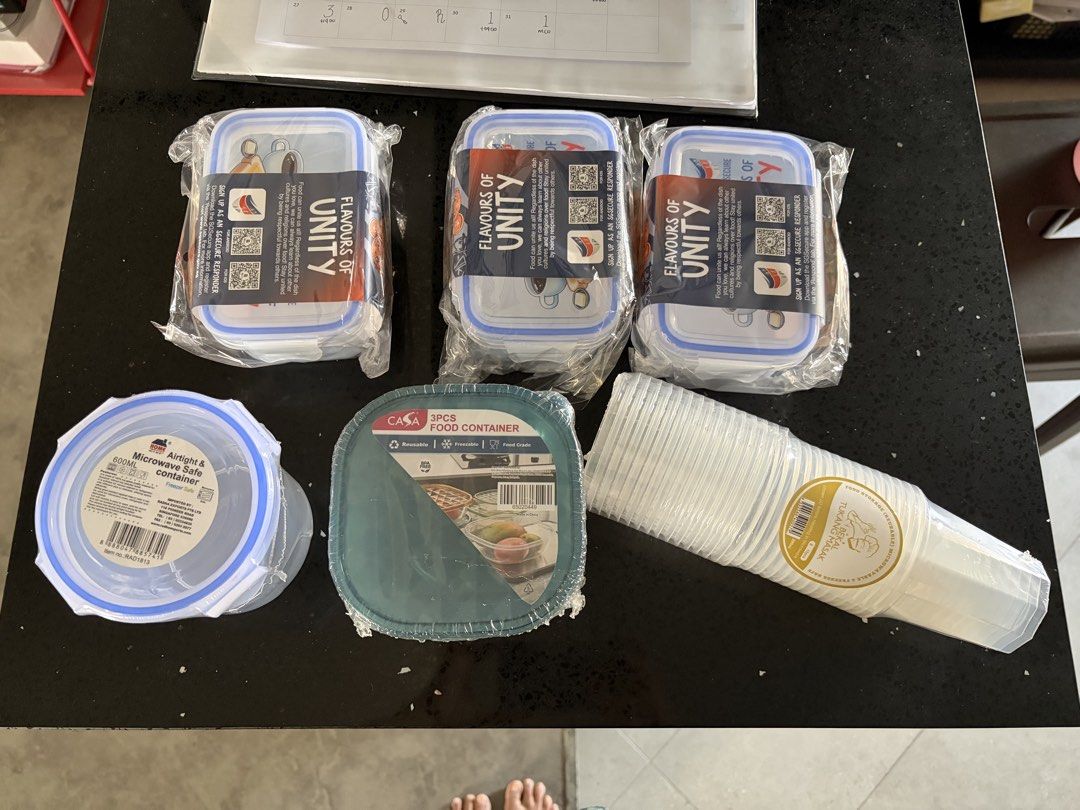 Brand New Plastic Food Storage / Containers