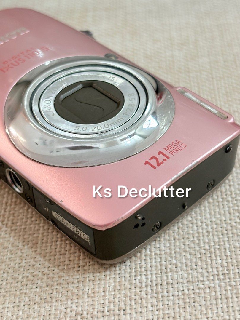 canon ixus 110 is (RUSH!!!) (Category: Cameras) located in Bulacan. Submitted by ks_declutter (Listing ID 1442269571, Image 3). Description: canon ixus 110 is — pink ⋆˙⟡ 🏷️ ₱10,500 (negotiable) 𑣲⋆ also known as: ⋆ ˚｡⋆୨୧˚ canon ixy digital 510 is ⋆ ˚｡⋆୨୧˚ canon powershot sd960 is 𑣲⋆ features: ⟢ 12.1 mp ⟢ 3x zoom lens ⟢ hd video recording ⟢ optical image stabilizer ⟢ video, photo, & auto mode ⟢ RARE variant !! 𑣲⋆ cosmetics: 7.5/10 all does not 