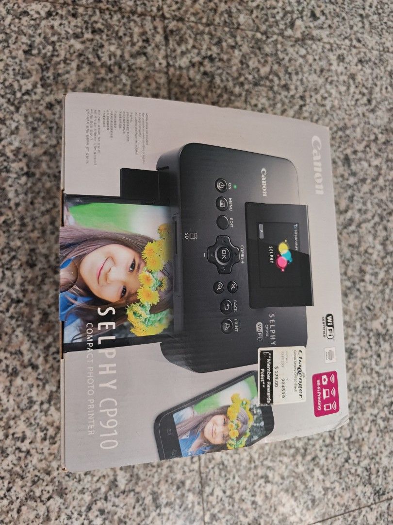 Canon SELPHY CP910 Compact Photo Printer