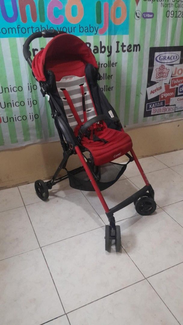 Combi Stroller Red Lightweight Travel Baby Stroller (Category: Strollers) located in Caloocan City. Submitted by Unicoijo02 (Listing ID 1448505129, Image 2). Description: - Red Combi Stroller - Lightweight and easy to maneuver - Ideal for travel and everyday use - Includes convenient storage basket - Equipped with safety harness - Folds compactly for easy storage - Ready for its next adventure!.