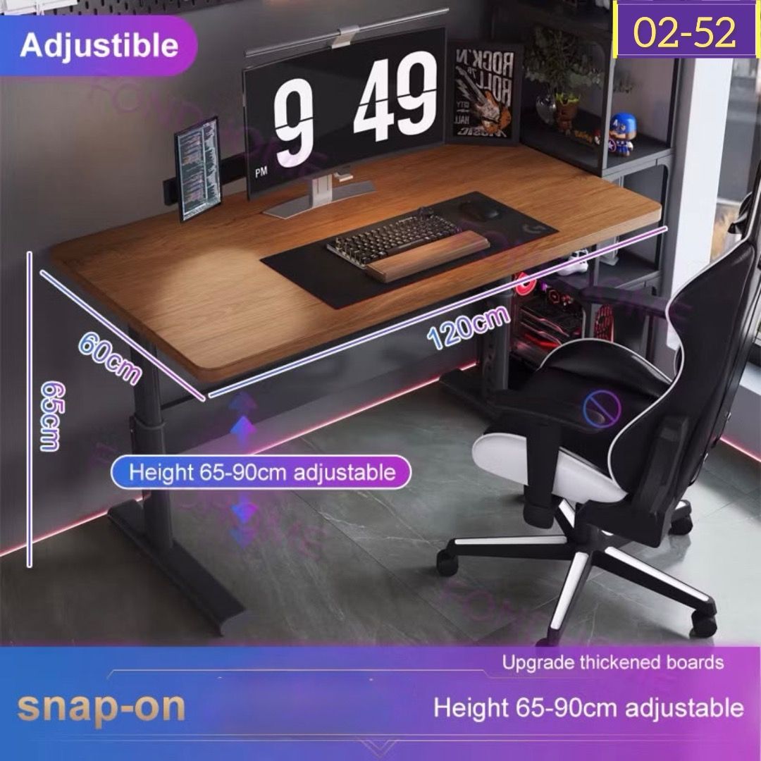 Computer Table | Study Table | Office Table | Basic Computer Table | Students Table | Home Table (Category: Tables & Sets) located in Singapore. Submitted by singapore_shop (Listing ID 1448610603, Image 3). Description: 🏆Authentic Professional Seller Approved By Carousell🏆 🔥Hot Selling Manual Adjustable Table SG Ready Stocks🔥 Price Starts From $86 🚚 Free Delivery Within 1 to 2 Working days 💬 Feel Free To Chat Us For More Details and Models 