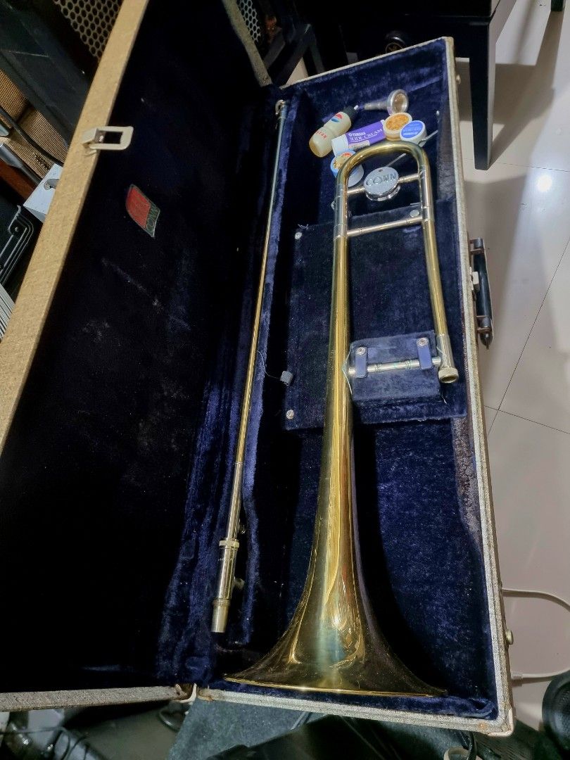 Conn 6h trombone Made in usa (Category: Musical Instruments) located in Binan City. Submitted by jamrock.music (Listing ID 1448533904, Image 1). Description: "JAMROCK MUSIC STORE" JAPAN MUSICAL INSTRUMENTS location📍ST FRANCIS 7 SAN ANTONIO BIÑAN LAGUNA 📌pin@waze/googlemap JAMROCK Music store st paul project 4 biñan laguna the shop is closed by appointment for pick up only.please let us know if you are coming..