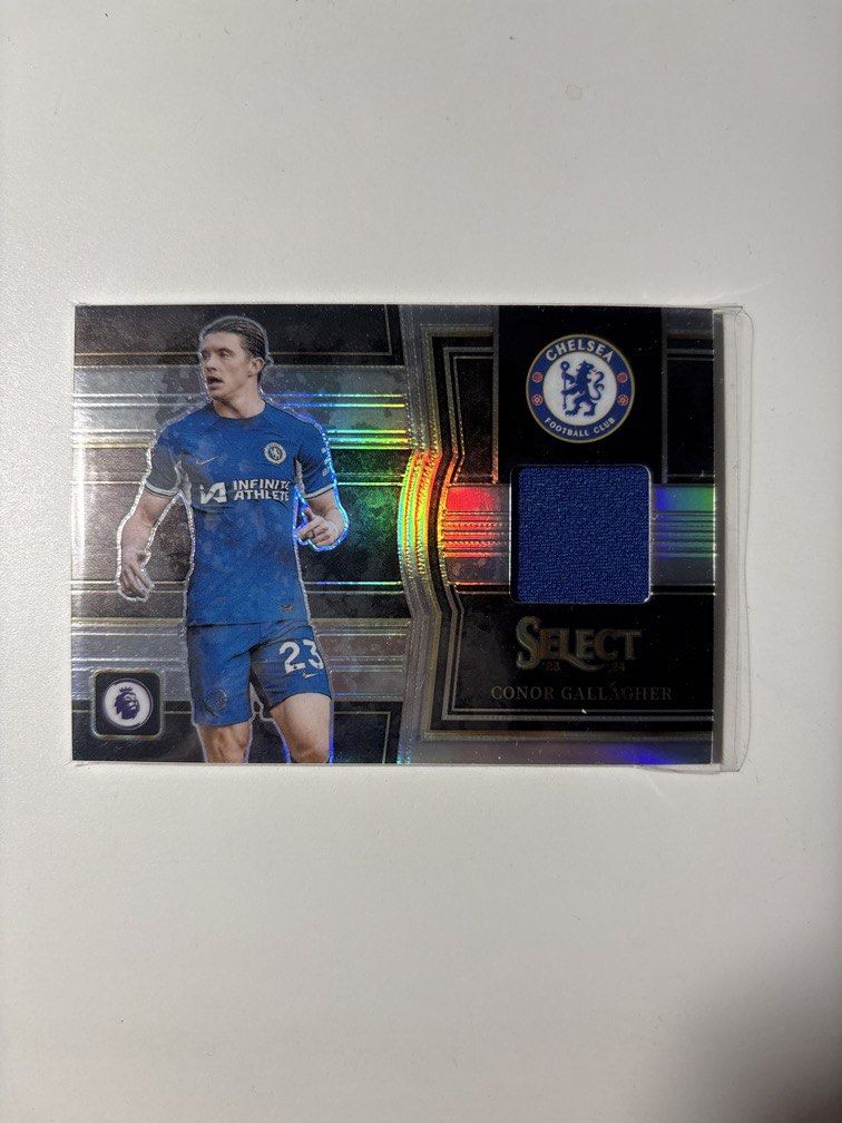 Conor Gallagher patch (Category: Raw Cards) located in Singapore. Submitted by cards_simply_sg (Listing ID 1448678040, Image 1). Description: .