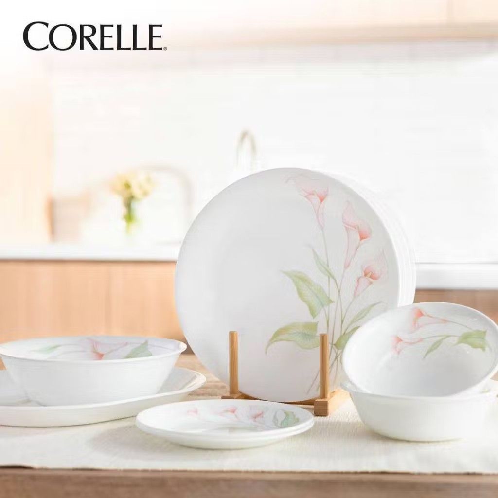 CORELLE 18pc Dinnerware Set - Lilyville504494212661258243