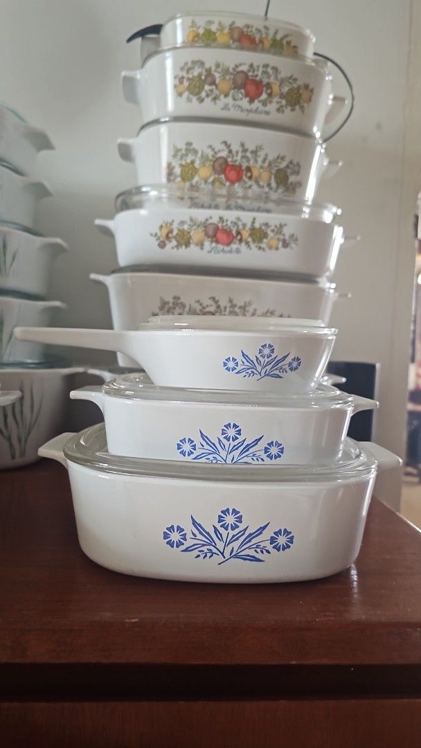CorningWare Casserole Dishes with Lids - Various Patterns504813770548848644