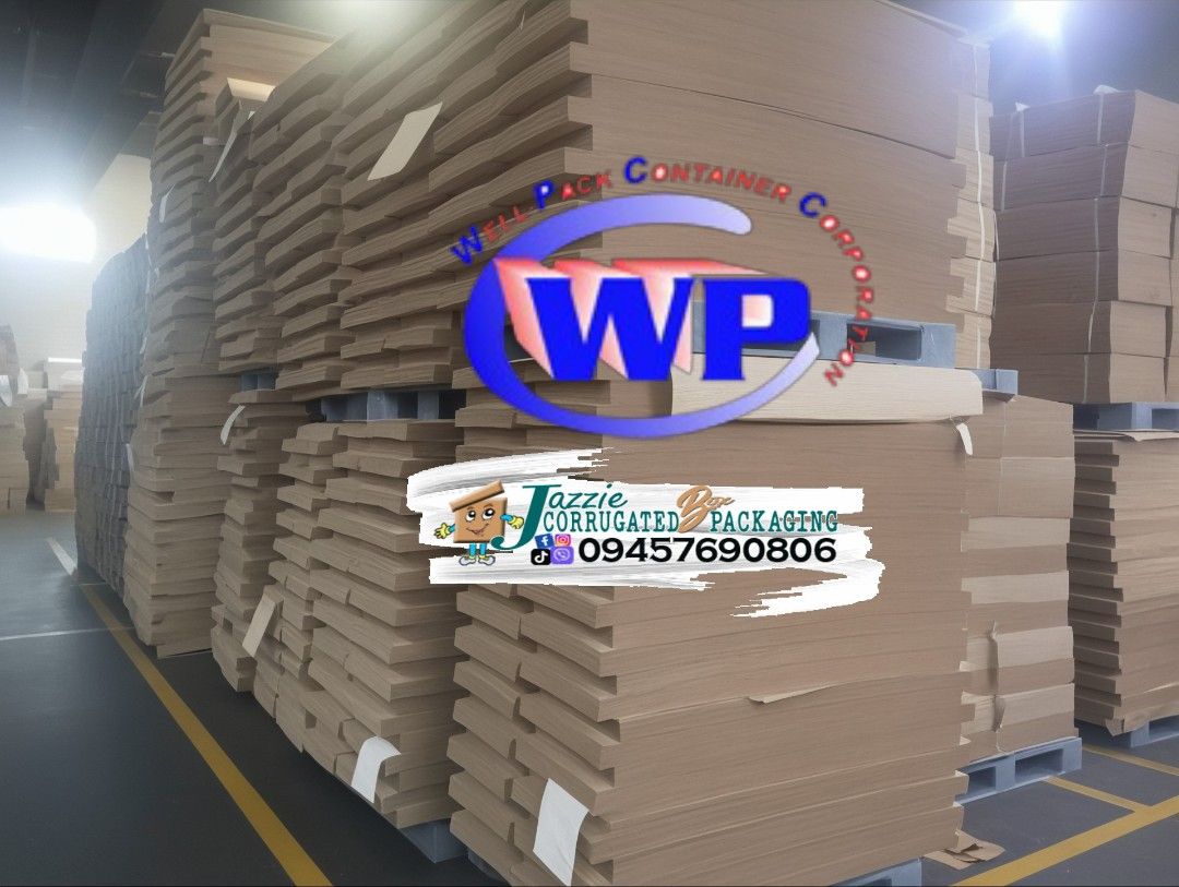 Corrugated Carton Box Manufacturer (Category: Looking For) located in Manila. Submitted by quickbird-d79056 (Listing ID 1448508126, Image 2). Description: Our ADVANTAGES: 💢DIRECT Manufacturer/Supplier 💢ISO 9001:2015 Compliant (Quality Management System) 💢HALAL Certified 💢INNOVATIVE Machineries and Equipment 💯 High QUALITY Products and Services @ Low Prices ALWAYS We OFFER: 💢Corrugated board sheeted/boxes (RSC & Die- cutted)/single face roll