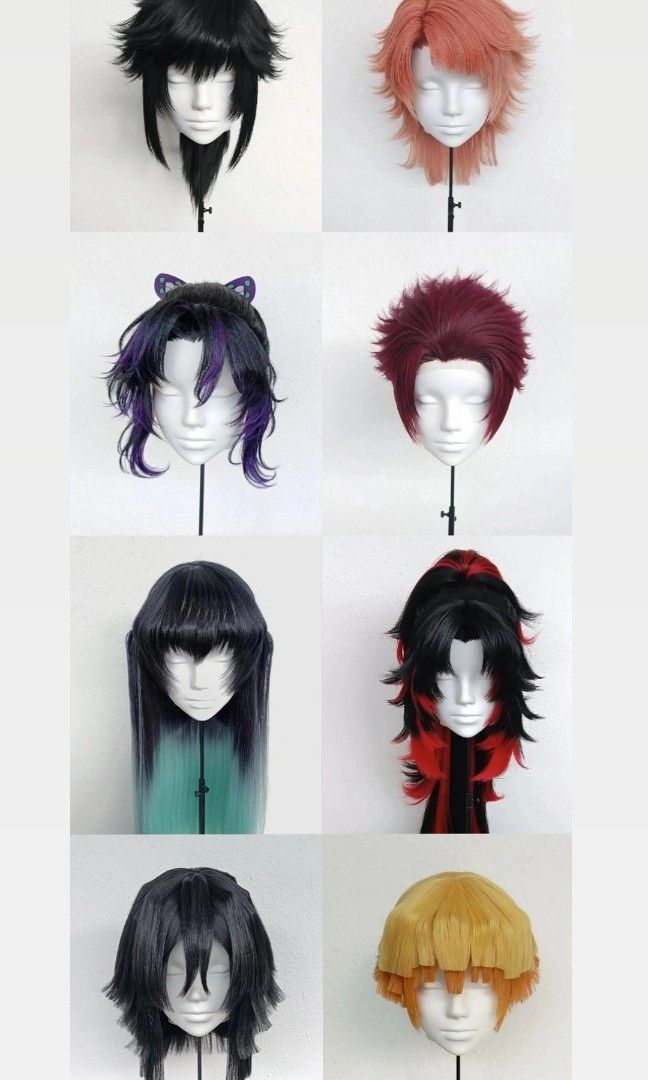 Cosplay Wig Commission (crimping/trimming/styling etc) (Category: J-pop) located in Shah Alam. Submitted by Mizuu (Listing ID 1448247982, Image 2). Description: Updating my old listing~ Check out more wig showcases and commission details on my IG > @mizuu_wig DM me on IG if interested ^^.