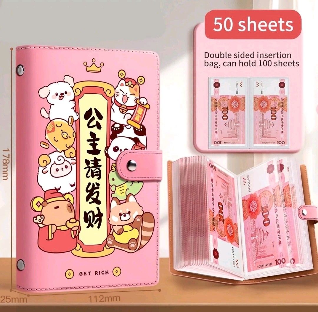 Cute Pink Savings Challenge Envelopes - 100 Envelope Challenge (Category: Stationery & School Supplies) located in Taguig. Submitted by decluttering.ph2020 (Listing ID 1448543114, Image 3). Description: - Cute pink savings envelopes - Perfect for the 100 envelope challenge - Adorable lucky cat and floral designs - Prices are on the picture - Start your savings journey today!.